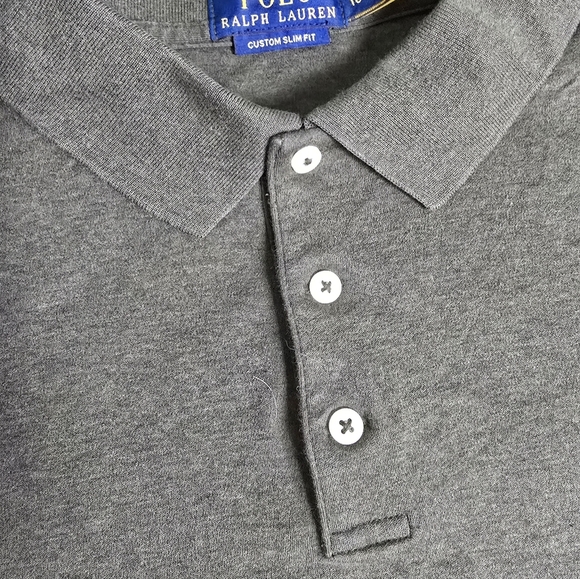 Polo Ralph Lauren | Custom Slim Fit 100% Cotton Short Sleeve Polo Shirt - Picture 6 of 13